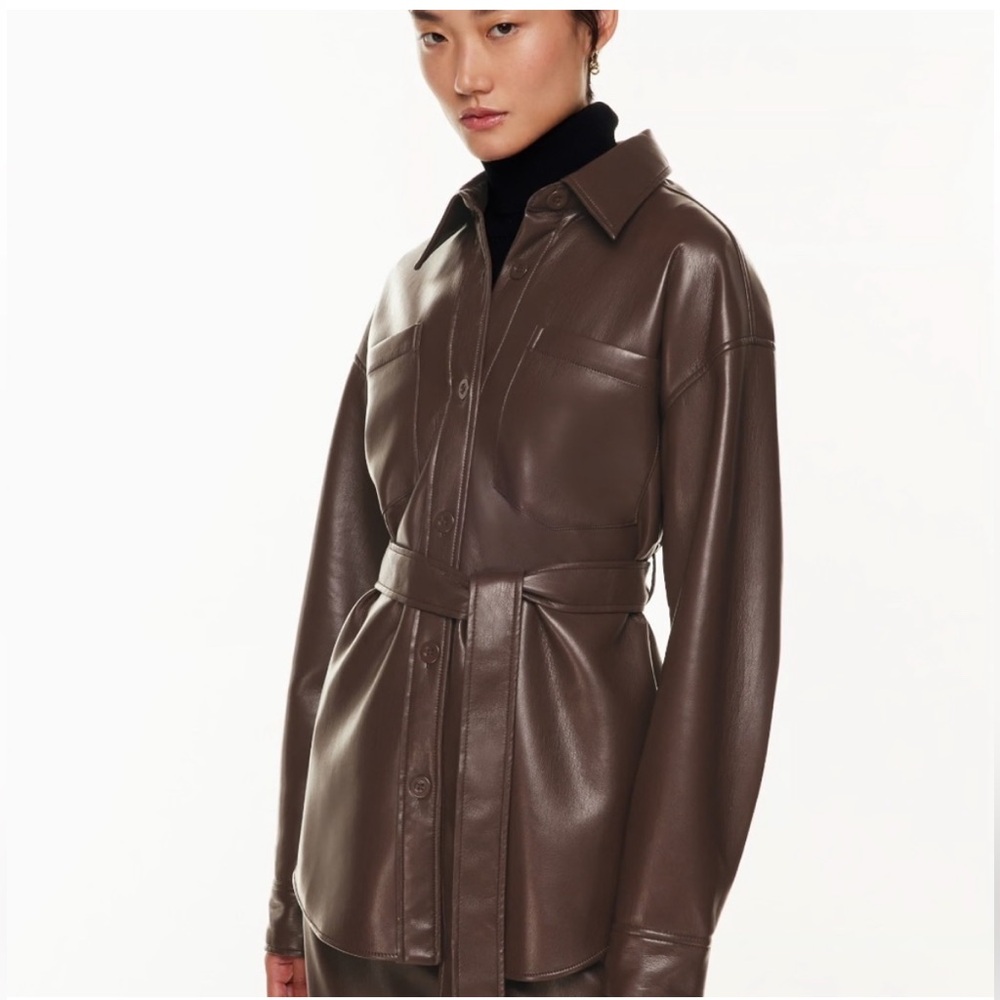 Babaton Ava Faux Leather Jacket 2XL